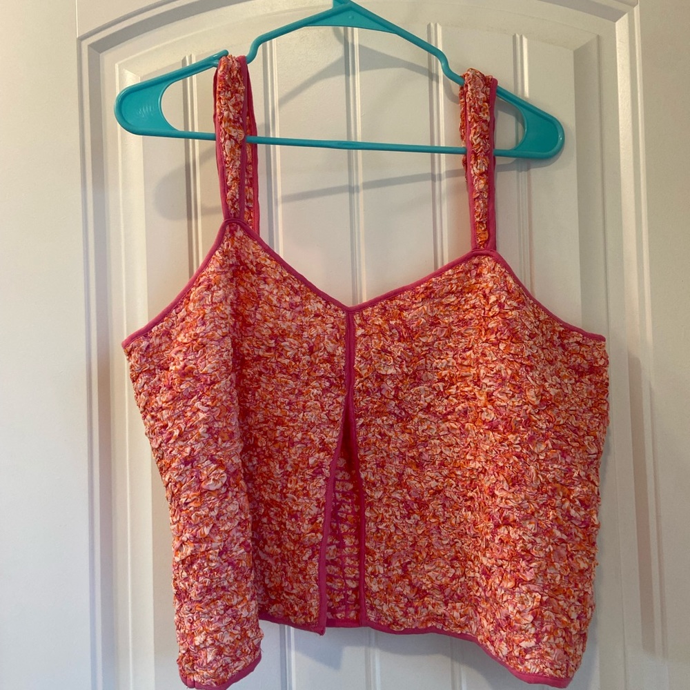 American Eagle Smocked Women’s Crop Top